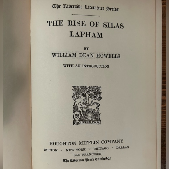 Vintage - The Rise of Silas Lapham by William Dean Howells - Hardcover Book - Picture 5 of 7